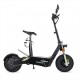 Patinete eléctrico Centauro matriculable con asiento y pantalla LCD XXL Verde