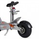 Patinete eléctrico Centauro matriculable gris con asiento y pantalla LCD XXL