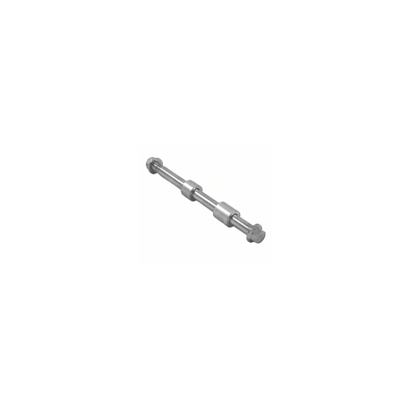 Eje de la rueda + tornillos