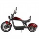Harley eléctrica matriculable 3000W Ikara color rojo