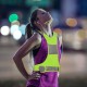 Chaleco Reflectante perfecto para correr y andar en bicicleta. Resistente al sudor, transpirable y reflectante