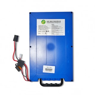 Recambio de batería completa de 48V 16Ah para patinete eléctrico Sparrow.
