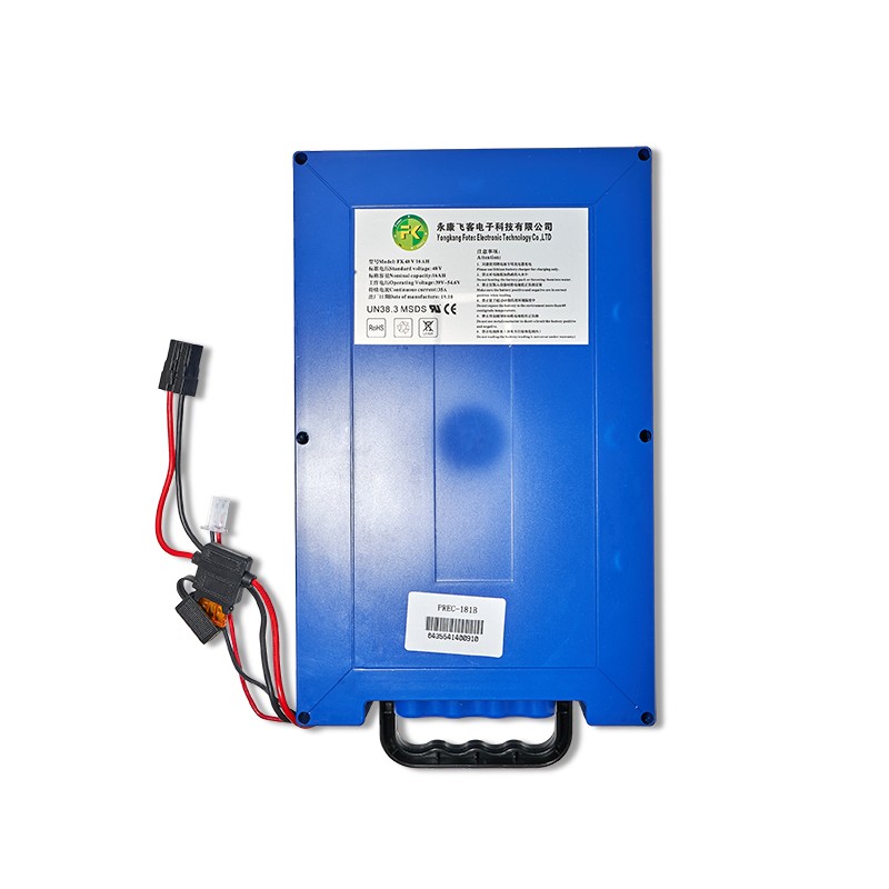 Recambio de batería completa de 48V 16Ah para patinete eléctrico Sparrow.