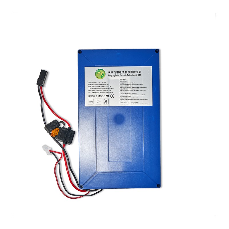 Recambio de batería de 36V 12Ah para patinete eléctrico Rocket 800W.