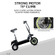 Scooter eléctrico con asiento S-03X
