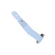 Recambio del sistema de la pata lateral en color blanco con tornillos para patinete eléctrico Titan.