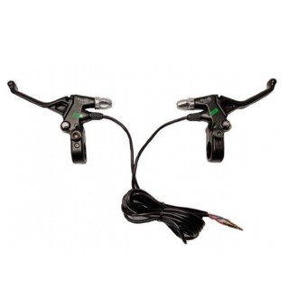 Recambio de las manetas de freno con cables, incluye freno derecho e izquierdo para patinete eléctrico Titan.
